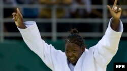 La judoca cubana Idalys Ortiz. 