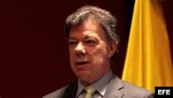 El presidente de Colombia, Juan Manuel Santos.