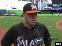 José Fernández, lanzador de los Miami Marlins.